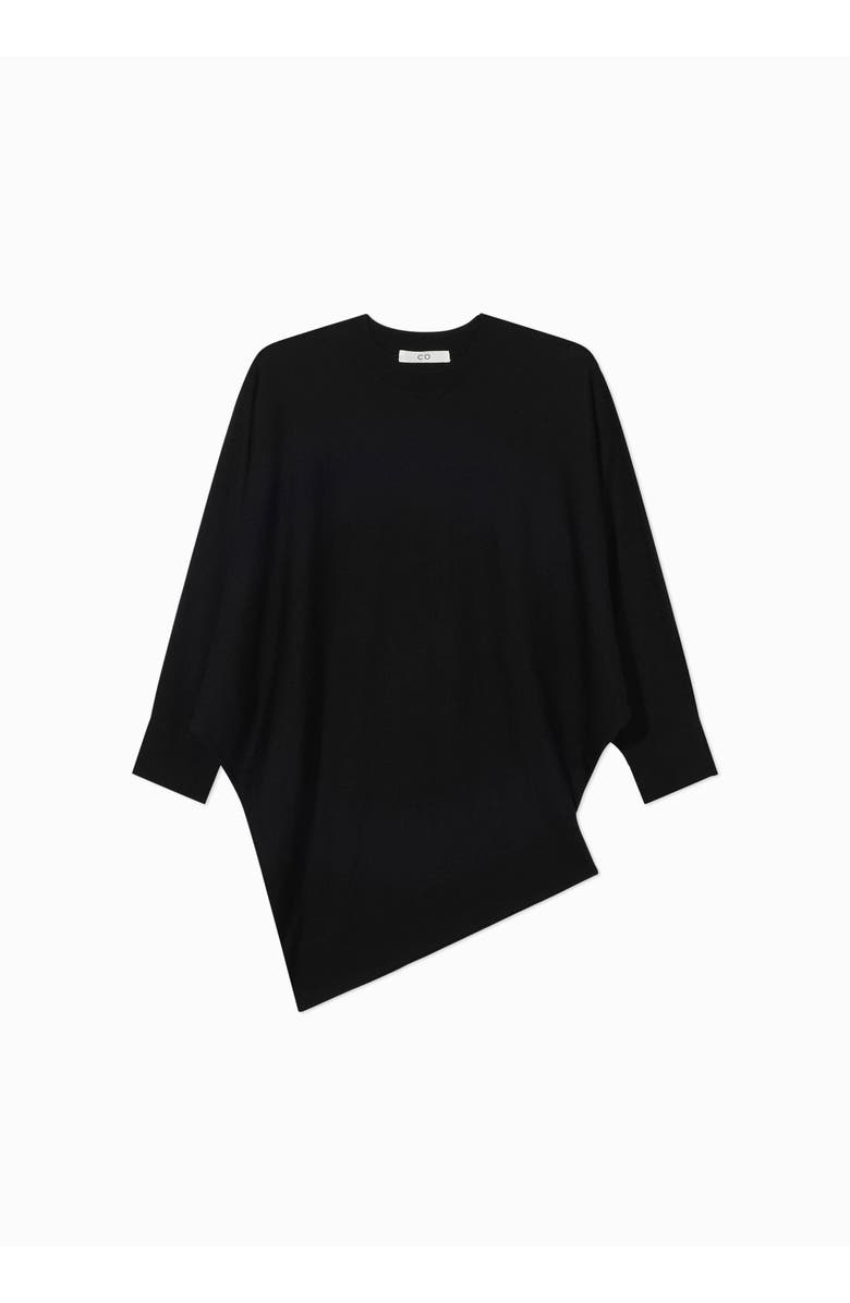CO Draped Knit Top in Fine Cashmere, Alternate, color, 