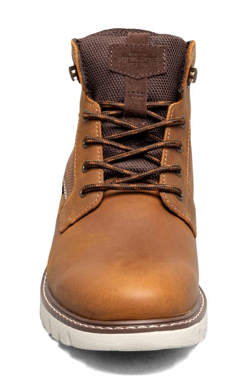 Nunn Bush Karnak Water Resistant Plain Toe Boot In Tan