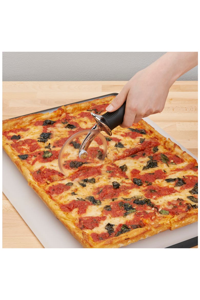 4-Inch Non-Stick Pizza Wheel, Alternate, color, BLACK