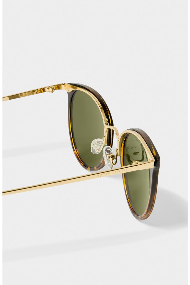 Santorini Sunglasses, Alternate, color, Gradient Black Tortoiseshell