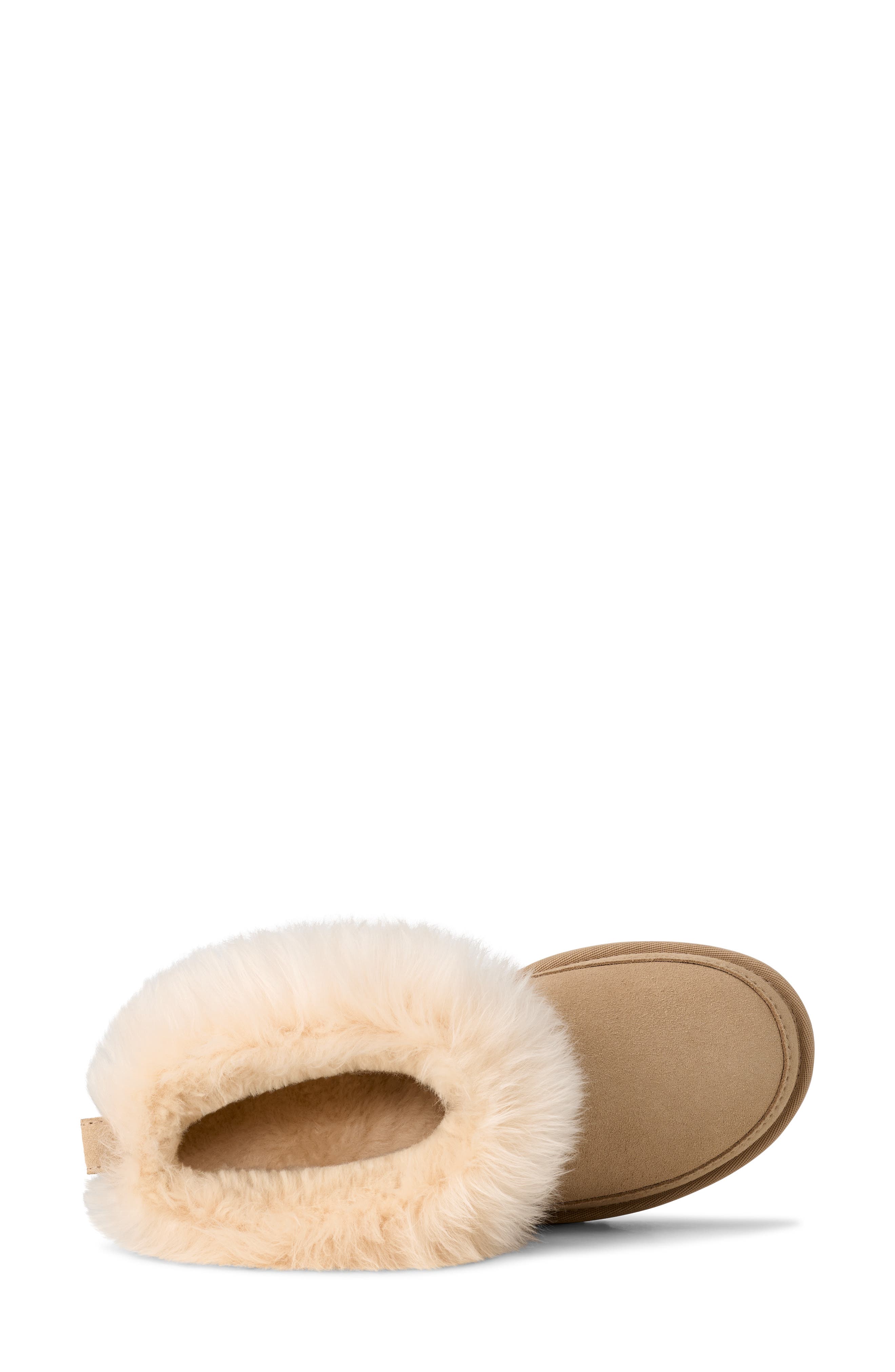 UGG<sup
®</sup
 Classic Ultra Mini Chalet Boot, Alternate, color, Sandcastle