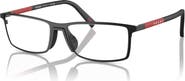 Prada Linea Rossa 55mm Rectangle optical glasses