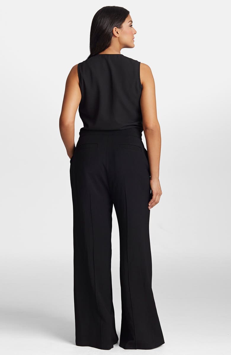 Mynt 1792 Wide Leg Surplice Jumpsuit, Alternate, color,