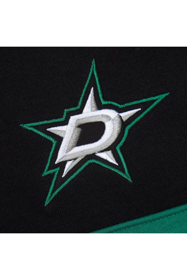 Men's Mitchell & Ness Black Dallas Stars Head Coach Slogan Pullover Hoodie, Alternate, color, Black
