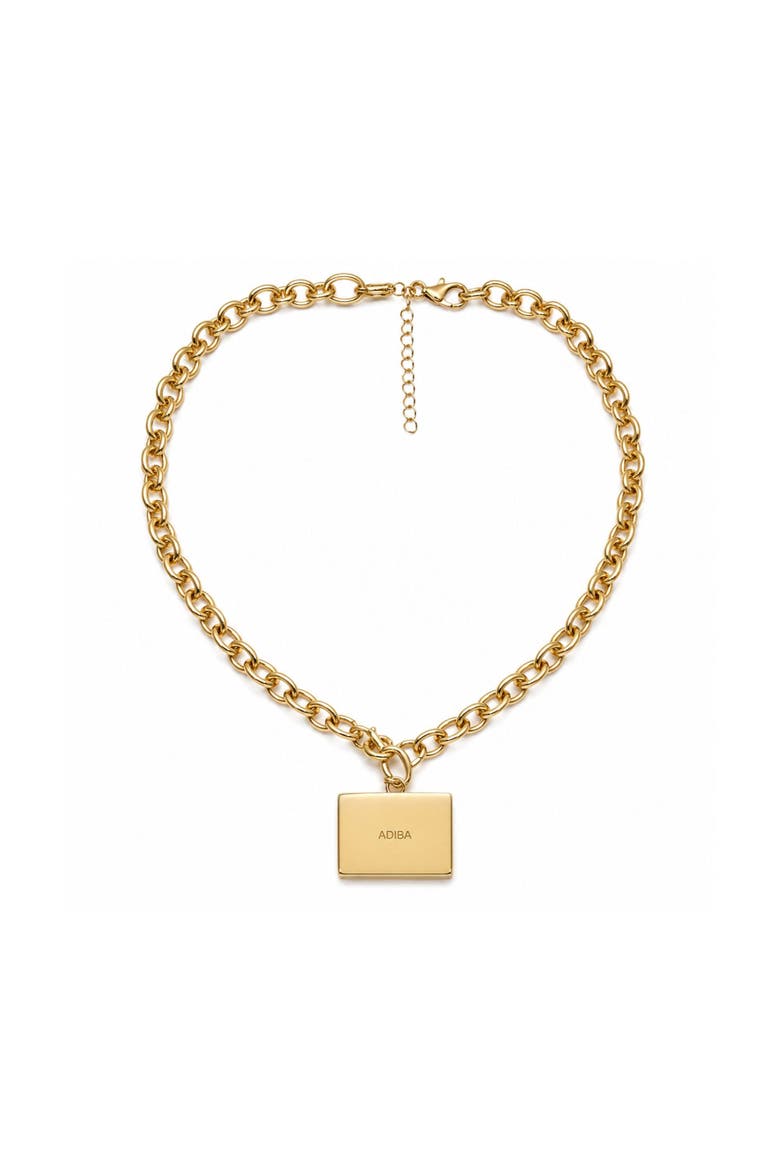 Replay Cassette Necklace, Alternate, color, Gold
