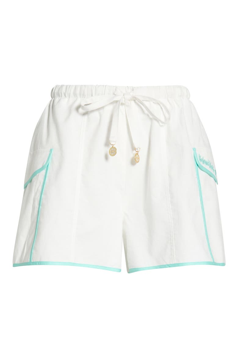 Essential Cover-Up Cargo Shorts, Alternate, color, CRYSTAL TIDES