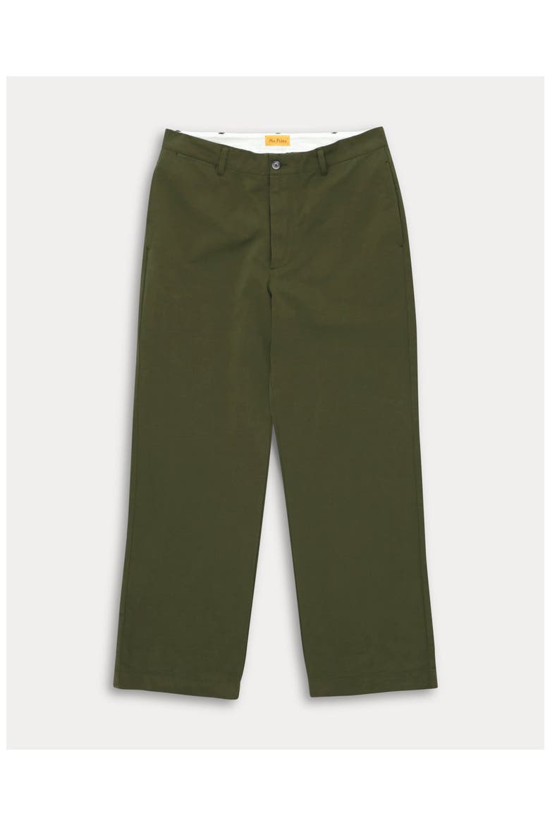 Greg Twill Trousers, Main, color, Military Green