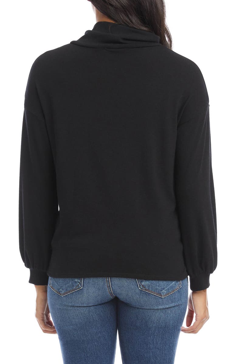 Karen Kane Twist Front Sweater, Alternate, color, 