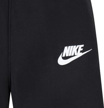 Colorblock Puffer Vest, Logo T-Shirt & Fleece Joggers Set