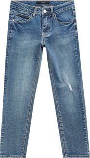 Joe's Jeans Kids' Brixton Ripped Slim Straight Leg Jeans