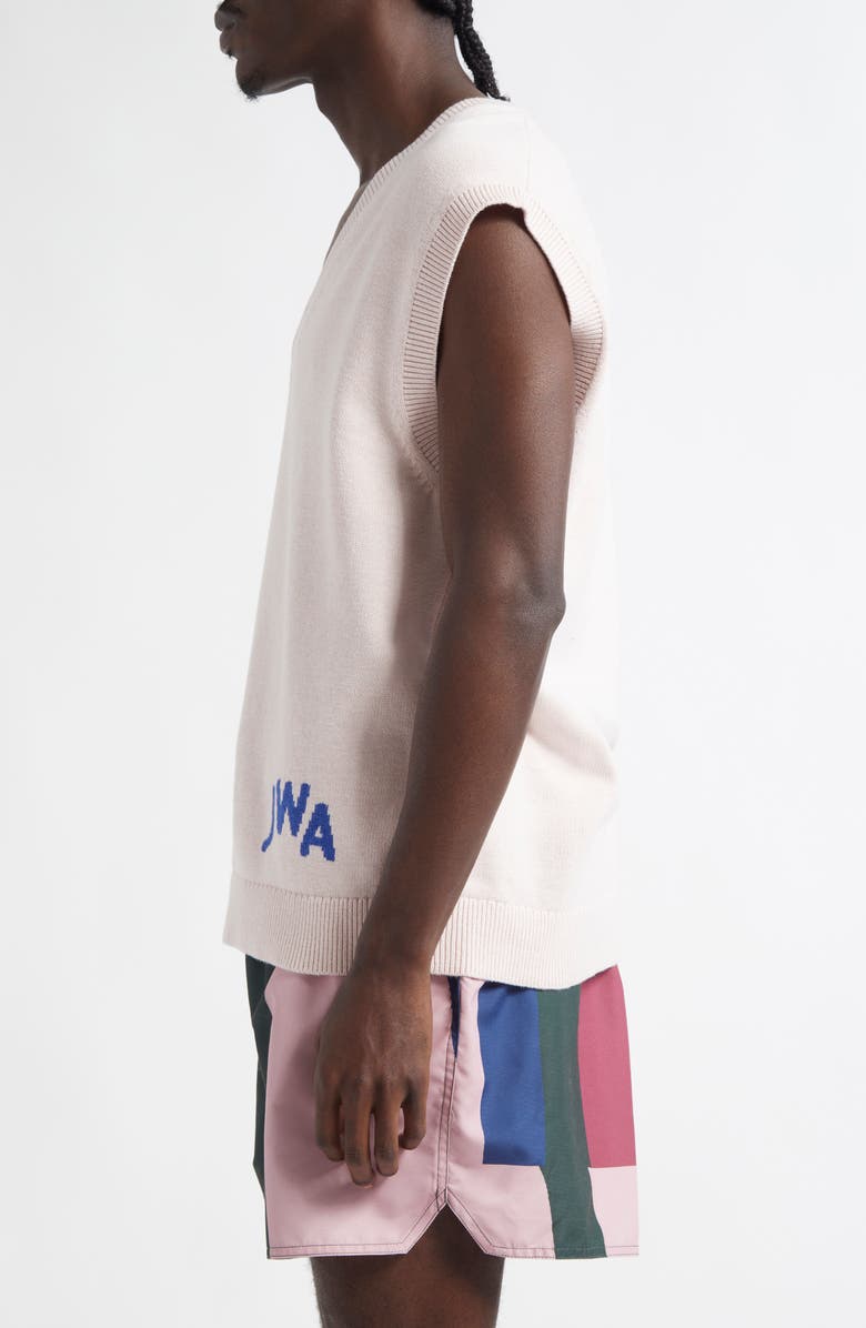 JW Anderson JWA Logo Sweater Vest, Alternate, color, 