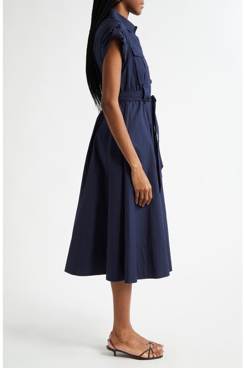 Kayla Belted Shirtdress, Alternate, color, NIGHT SKY