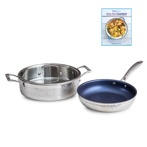 3-Piece Stainless Steel Cookware Set