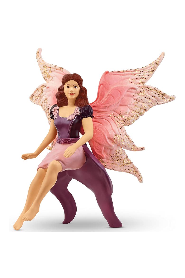 Bayala Fairy In Flight On Glamowl, 2 Piece Playset, Kid & Adult, Alternate, color, Multicolored