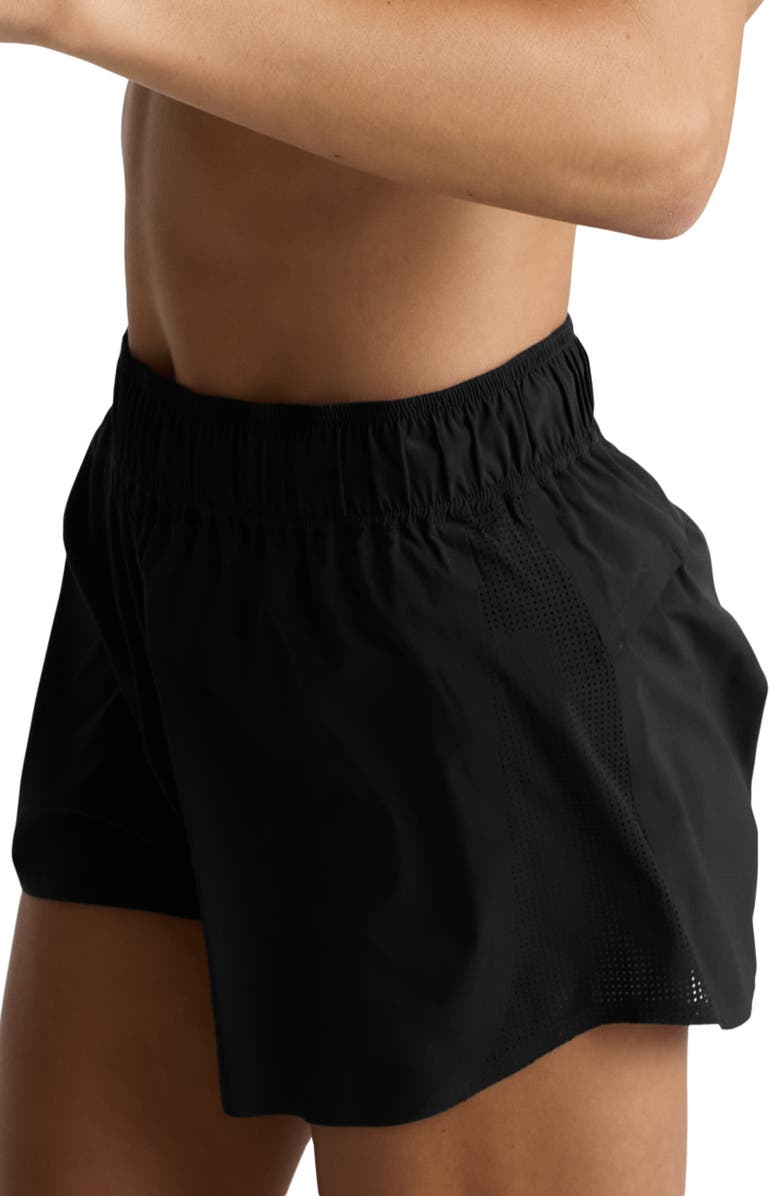 Beyond Yoga Solemate Run Shorts, Alternate, color, Black