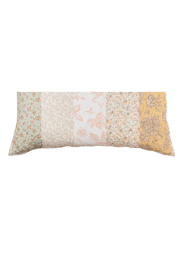20" x 26" Audrey Cotton Standard Sham - Machine Washable, Alternate, color, Yellow