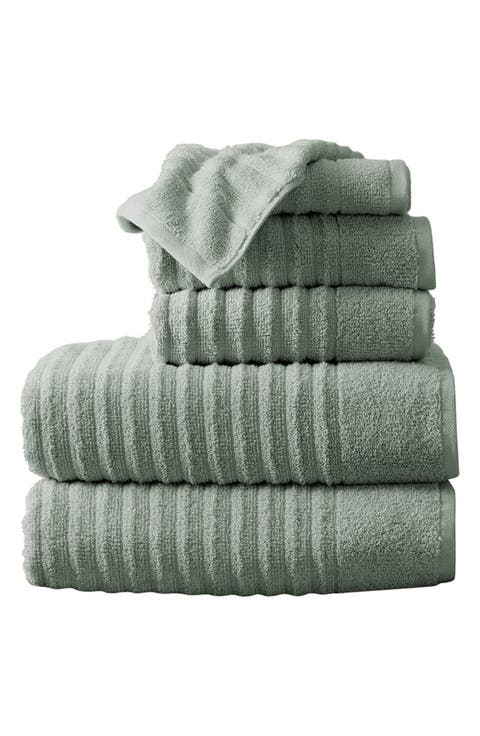 Combed Cotton 6-Piece Towel Set