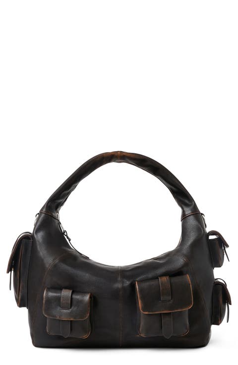 Rebel Leather Shoulder Bag