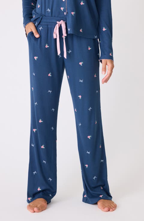 English Rose Pajama Pants