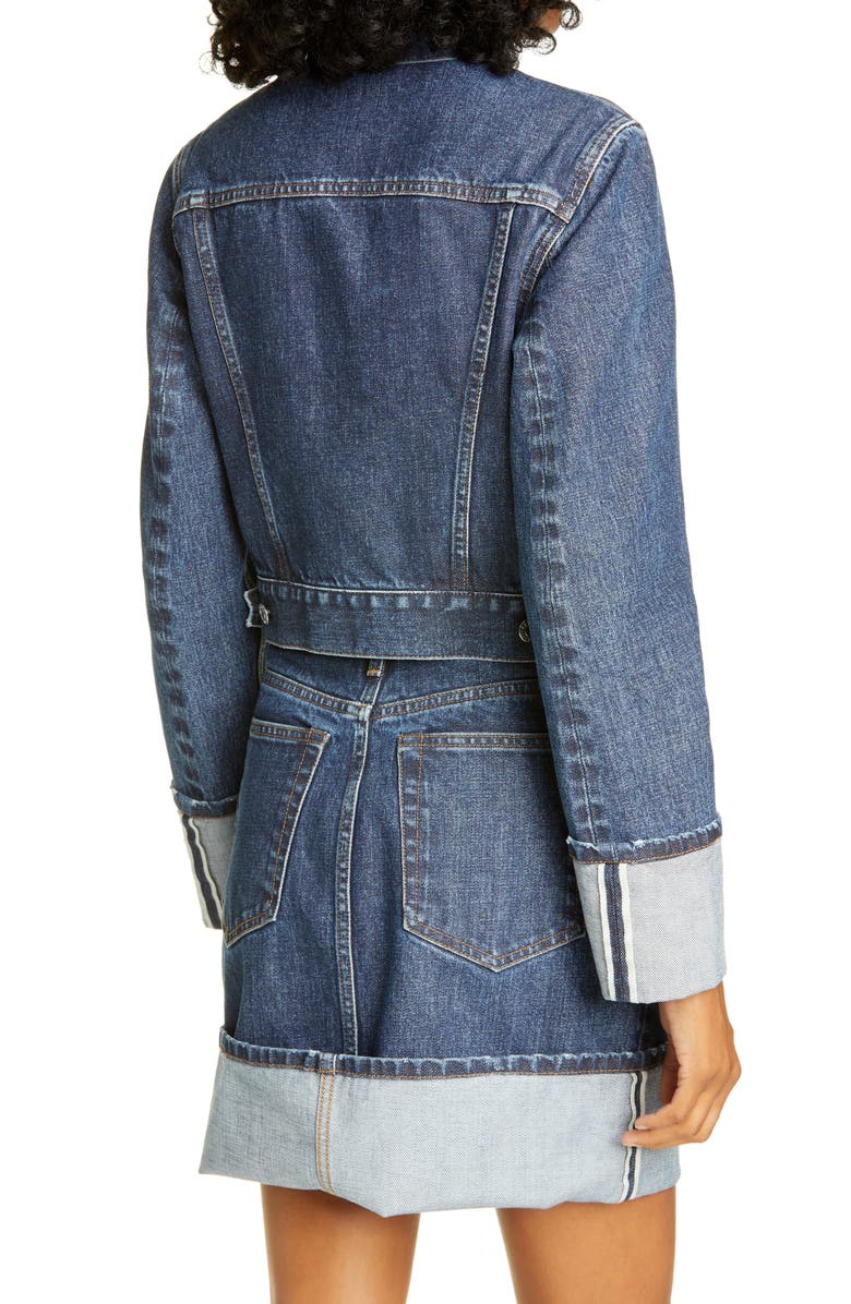 Helmut Lang Little Denim Trucker Jacket, Alternate, color, 
