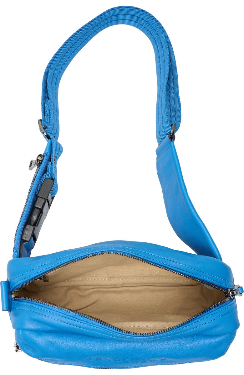 Longchamp 3D Leather Belt Bag, Alternate, color, Blue