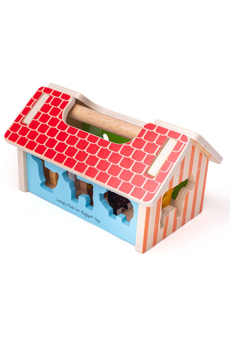 Farmhouse Sorter, Alternate, color, Red