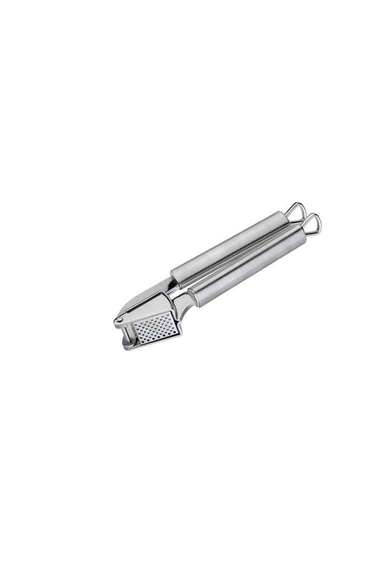 Parma Garlic Press, 18/10 Stainless Steel, 8-Inch, Alternate, color, Silver
