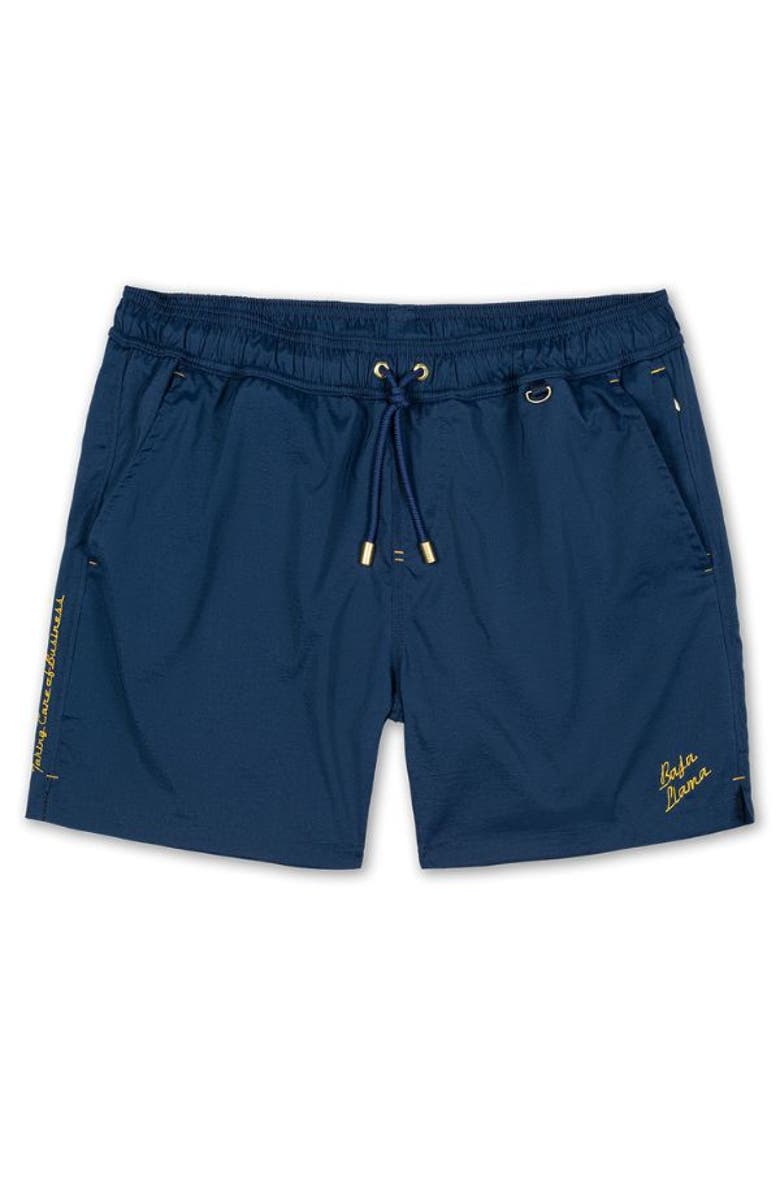 Baja Llama FORT KNOX NAVY - STRETCH SWIMSUIT, Main, color, 