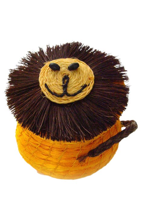 Animal Lidded Basket