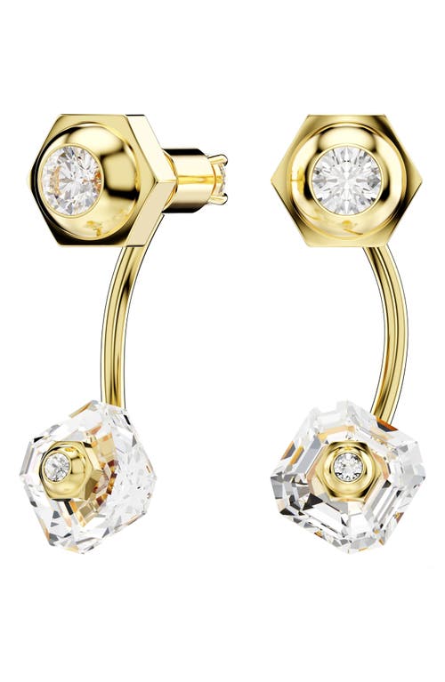 Swarovski Numina Single Drop Earring In Gold