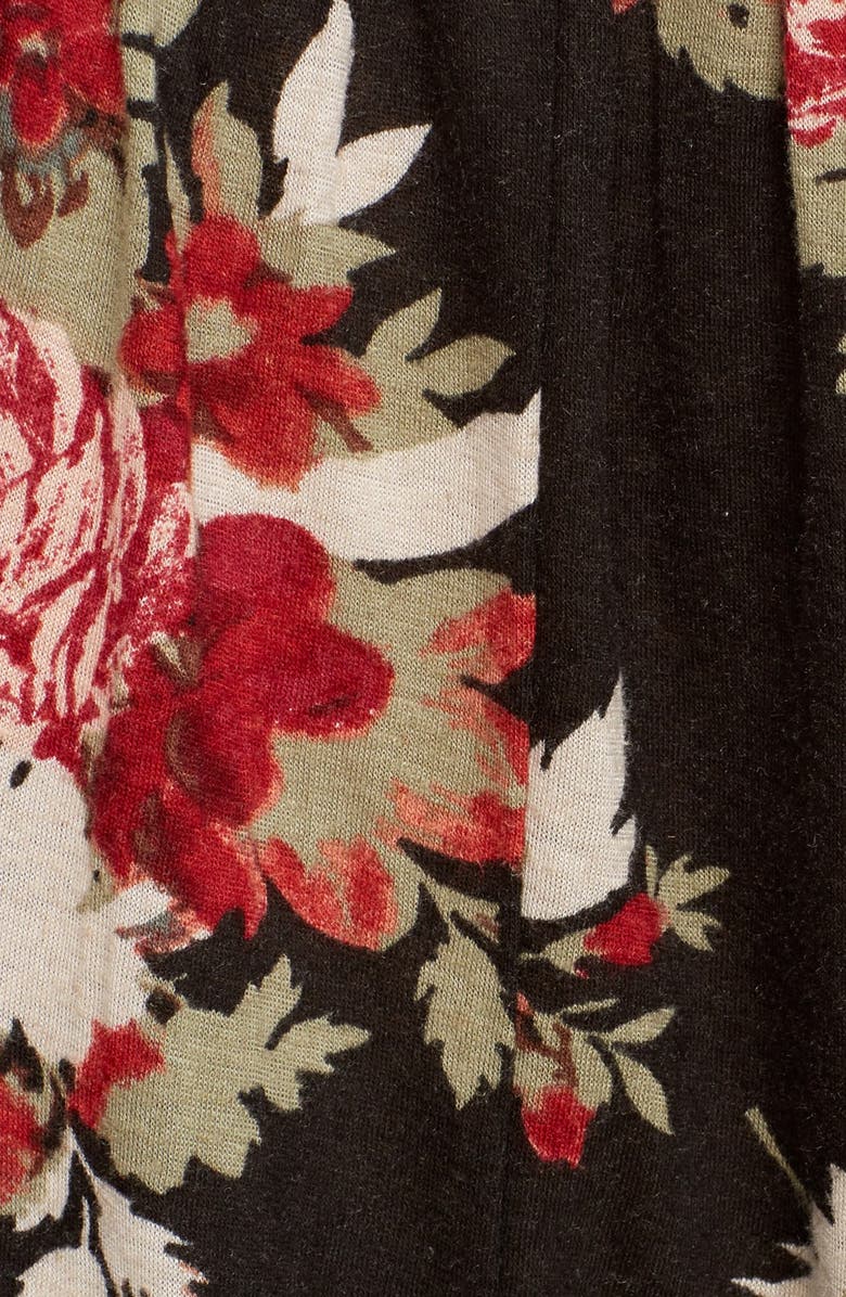 Free People 'Bainbridge' Embroidered Cold Shoulder Top, Alternate, color, 