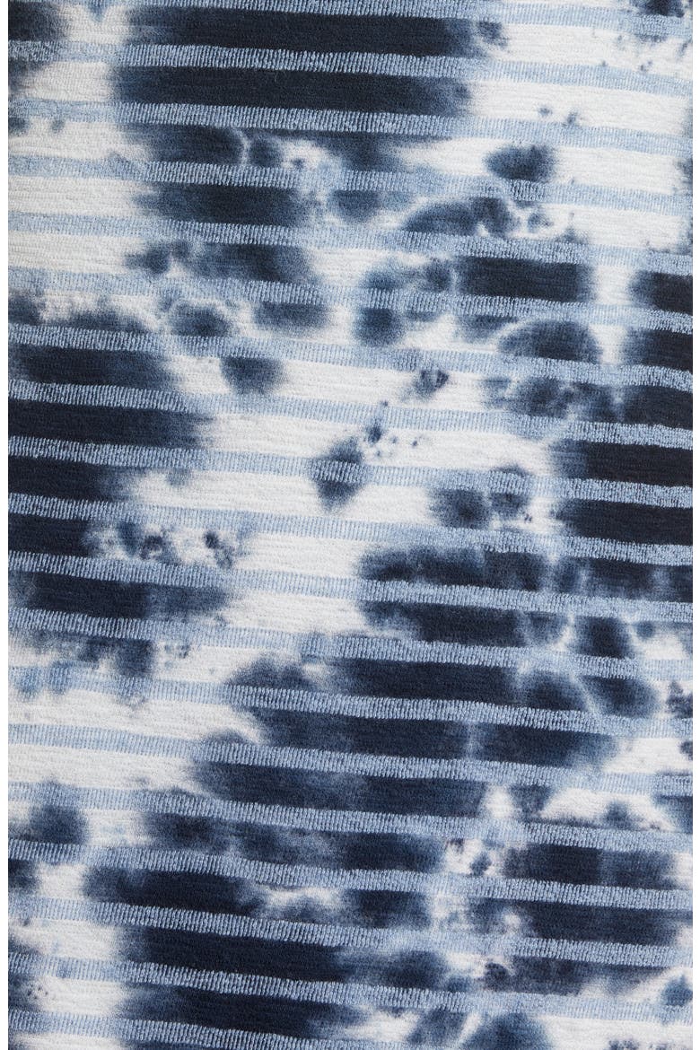 Catalina Cloud Stripe Tie Dye Sleep Dress, Alternate, color, CLOUD