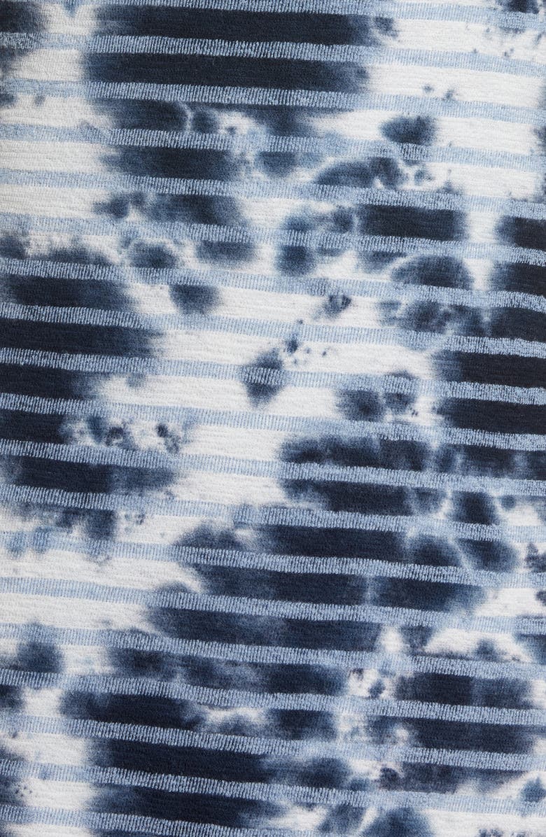 Sol Angeles Catalina Cloud Stripe Tie Dye Sleep Dress, Alternate, color, 