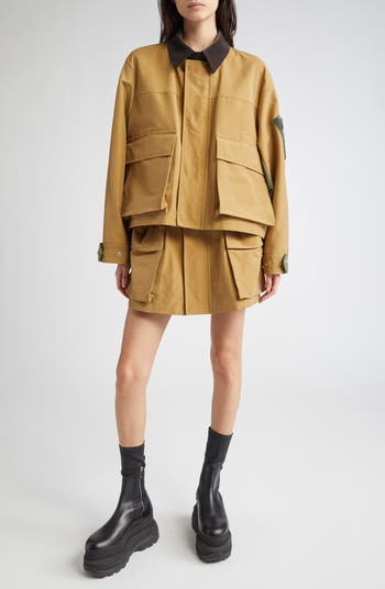 ■sacai■サカイ■Grosgrain Cargo Skort■スコート Sacai Grosgrain Cargo Skort | Nordstrom