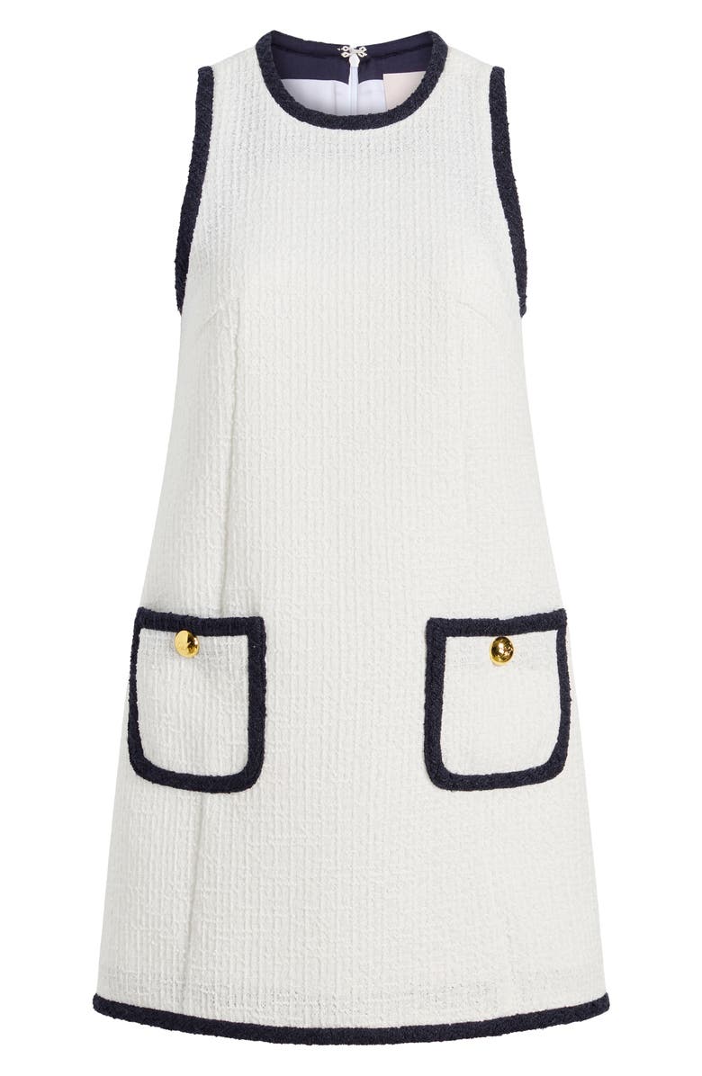 Cinq à Sept Auden Sleeveless Bouclé Dress, Alternate, color,