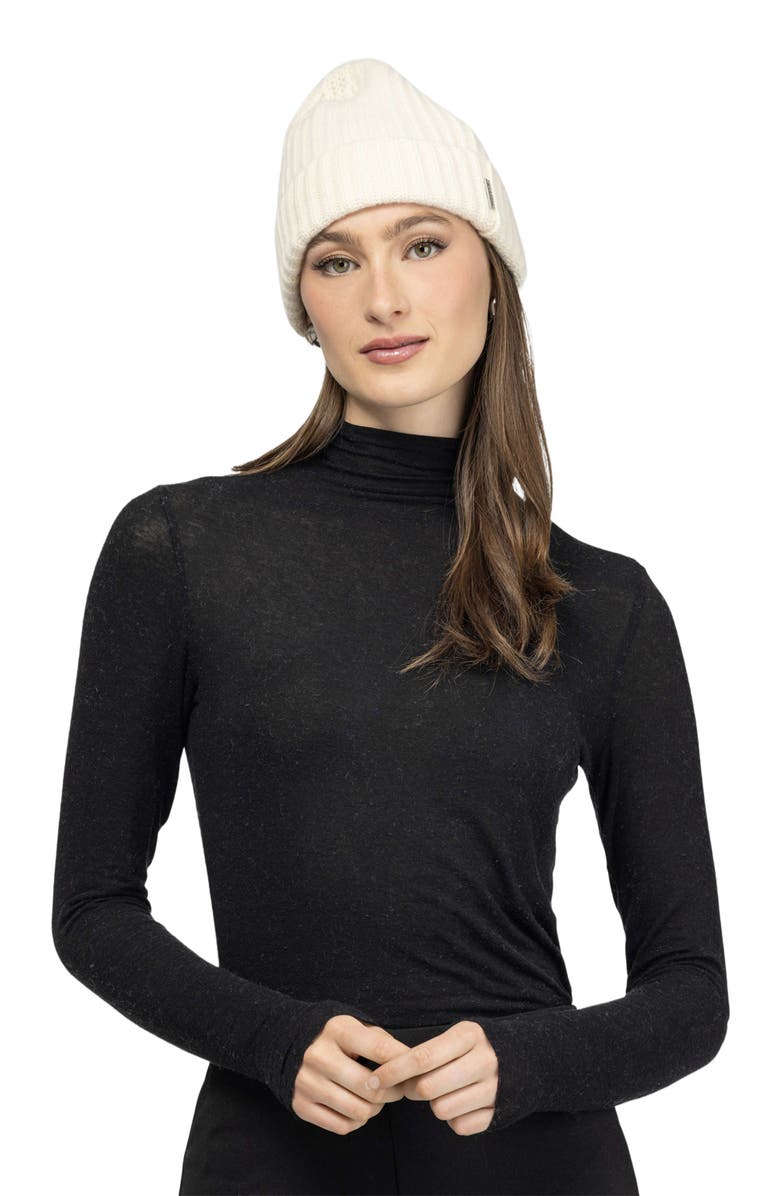 GORSKI Cashmere Knit Hat, Alternate, color, Ivory