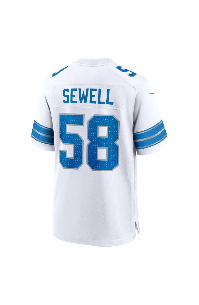 Nike Men's Nike Penei Sewell  White Detroit Lions Game Jersey, Alternate, color, White