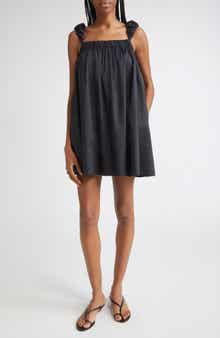 STAUD Beau Babydoll Minidress