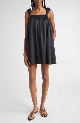 STAUD Beau Babydoll Minidress