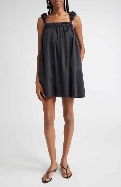 STAUD Beau Babydoll Minidress