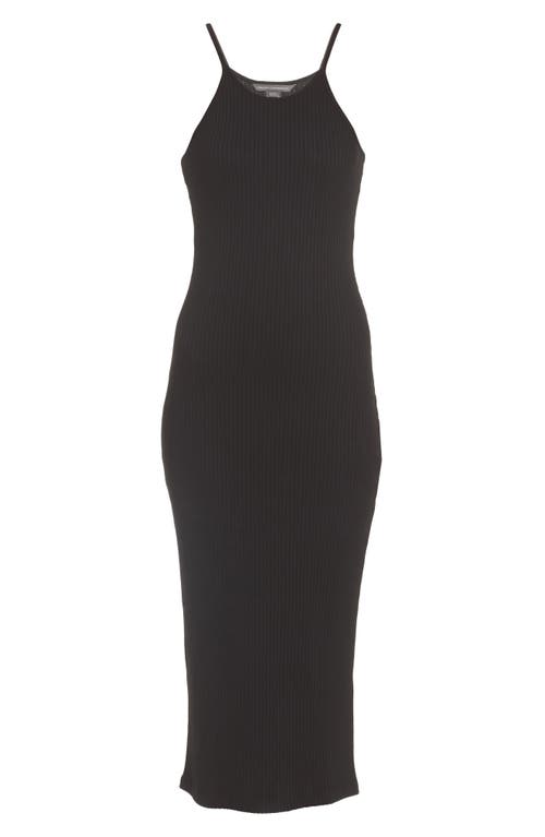 French Connection Tommy Body-con Midi Dress In Black