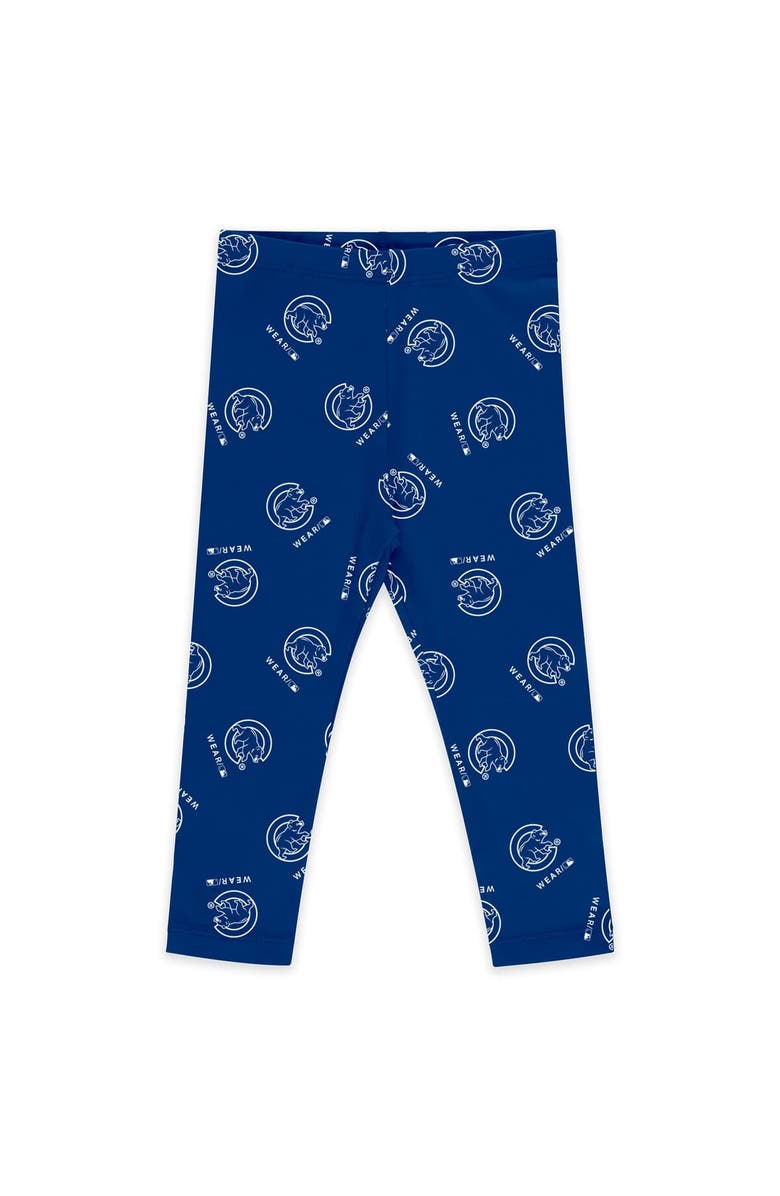 WEAR by Erin Andrews Girls Newborn & Infant WEAR by Erin Andrews Chicago Cubs Three-Piece Tutu Set, Alternate, color, White