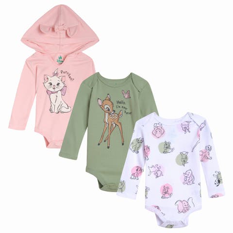 3-Pack Long Sleeve Bodysuits
