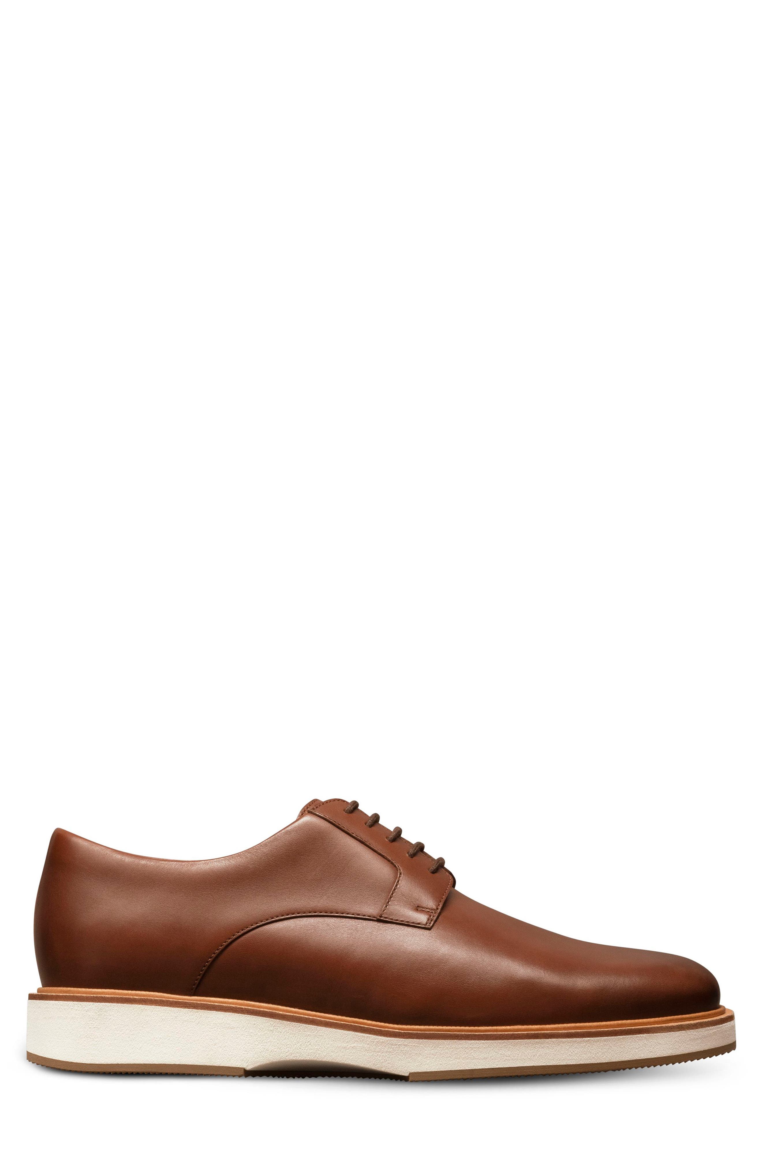 Allen Edmonds Benson Derby Sneaker, Alternate, color, Brown Chili