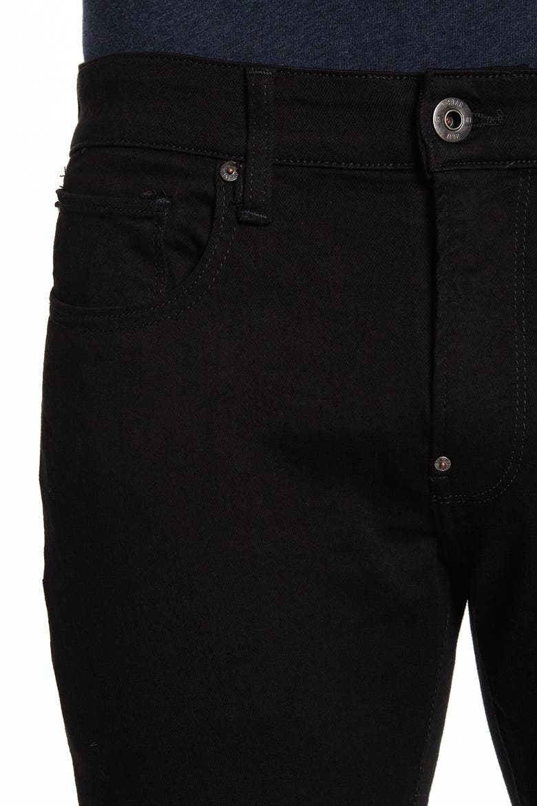 Revend Skinny Jeans, Alternate, color, PITCH BLACK