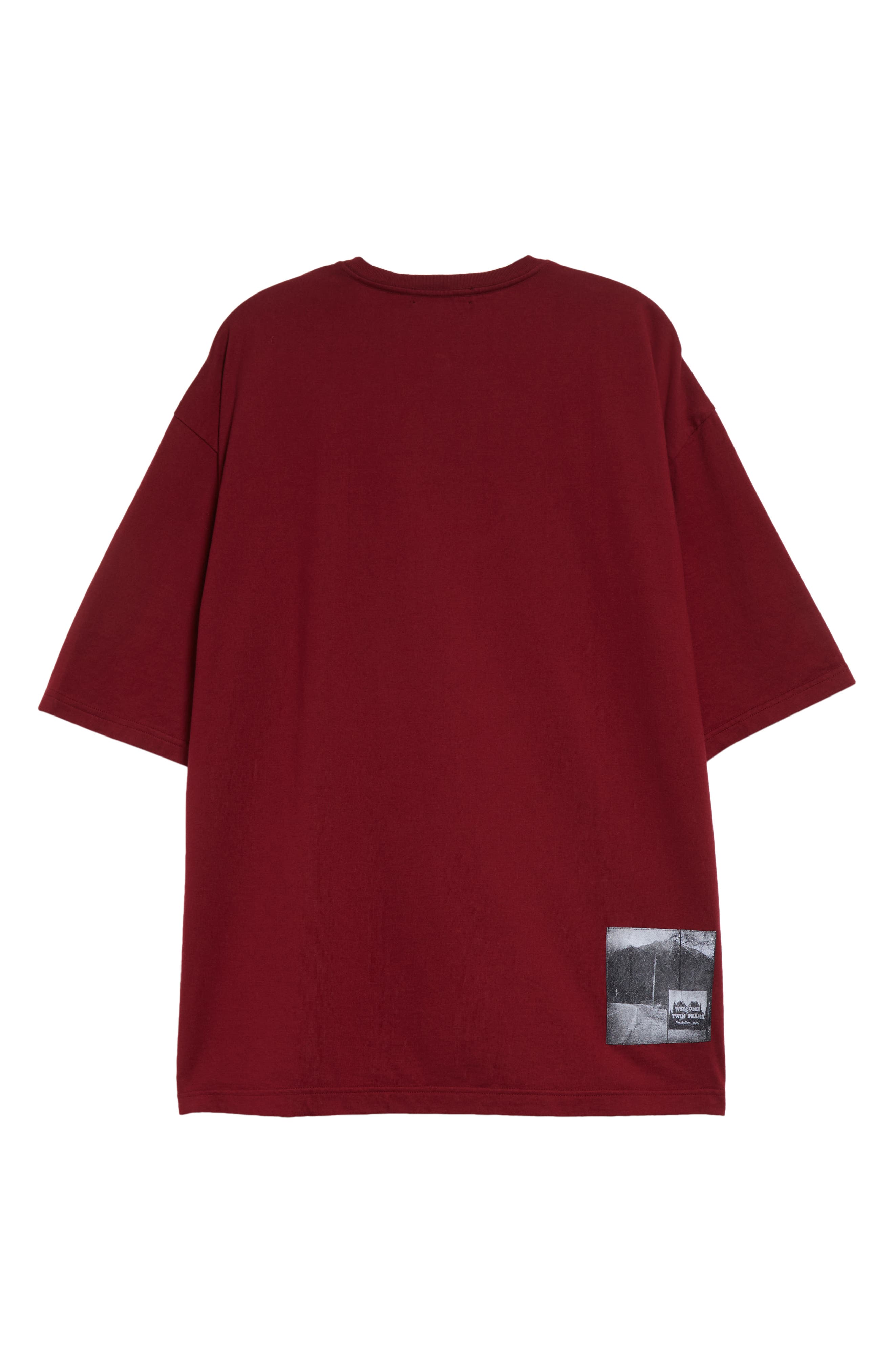 Undercover 'Twin Peaks' Oversize Cotton Graphic T-Shirt (Men