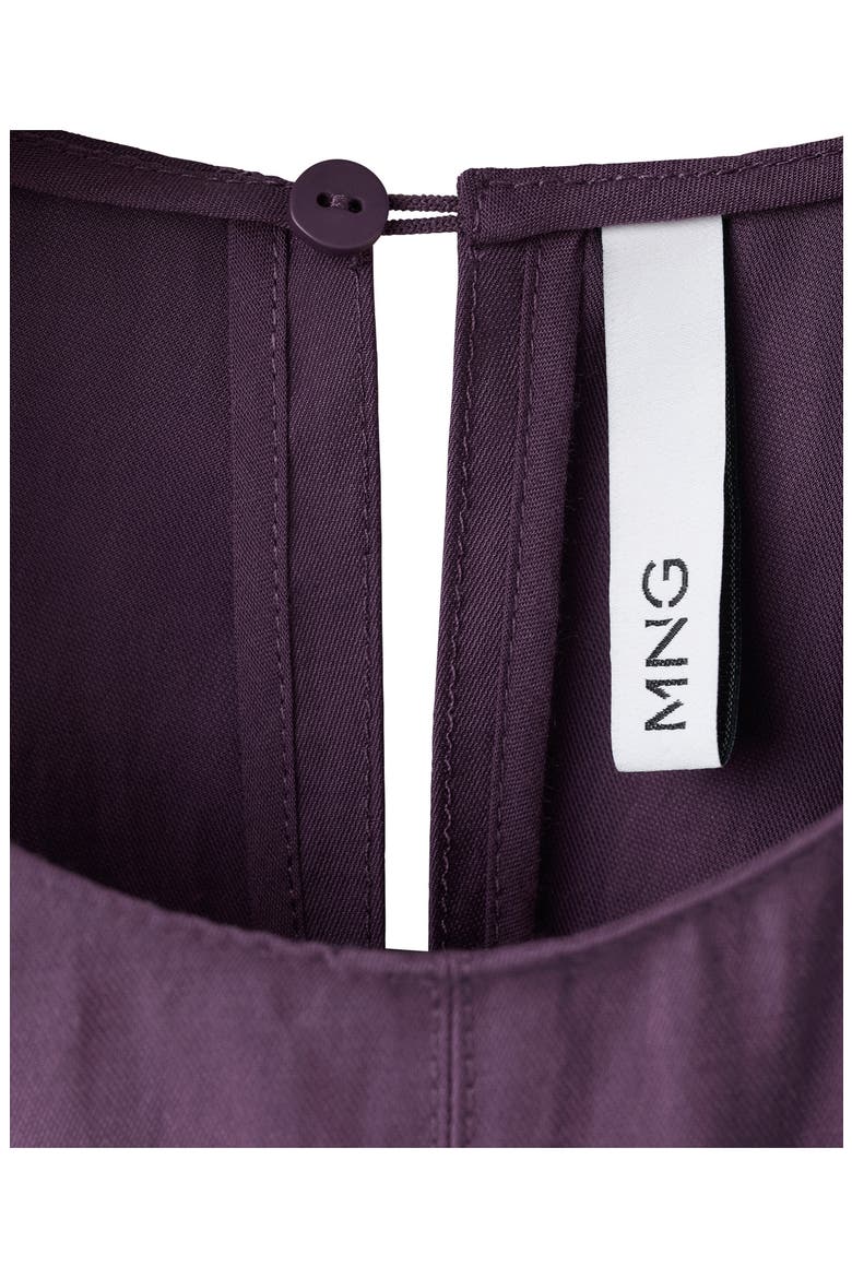 A-Line Dress with Stitching Detail, Alternate, color, VIOLET