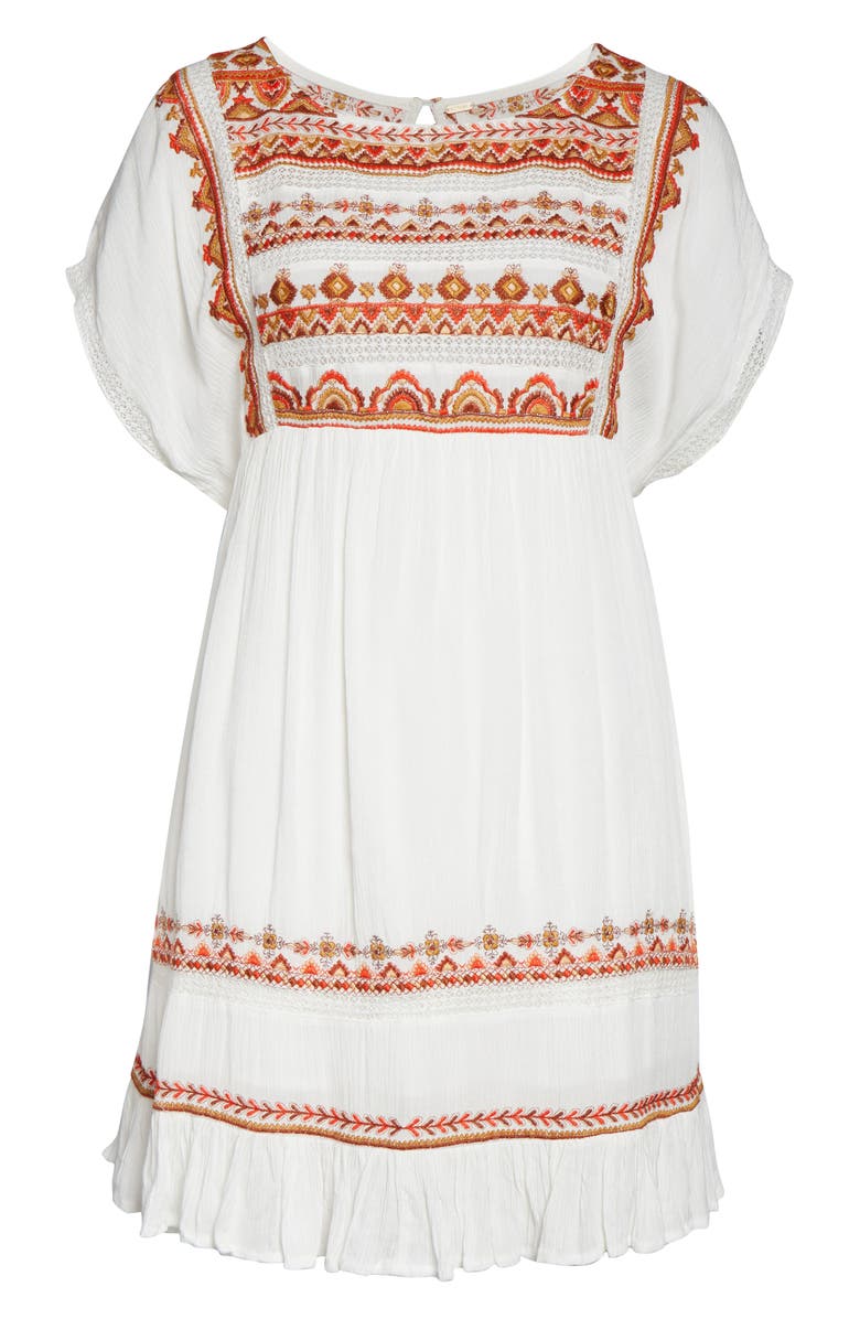 Free People Sunrise Wanderer Minidress, Alternate, color,