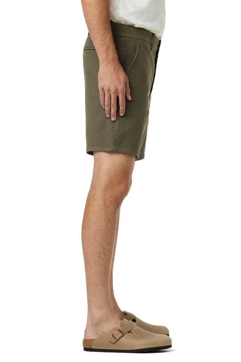 The Airsoft Slim Straight Leg Terry Chino Shorts, Alternate, color, SAGE