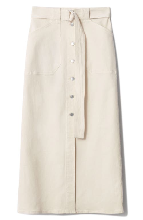 Shop & Other Stories Belted Denim Maxi Skirt